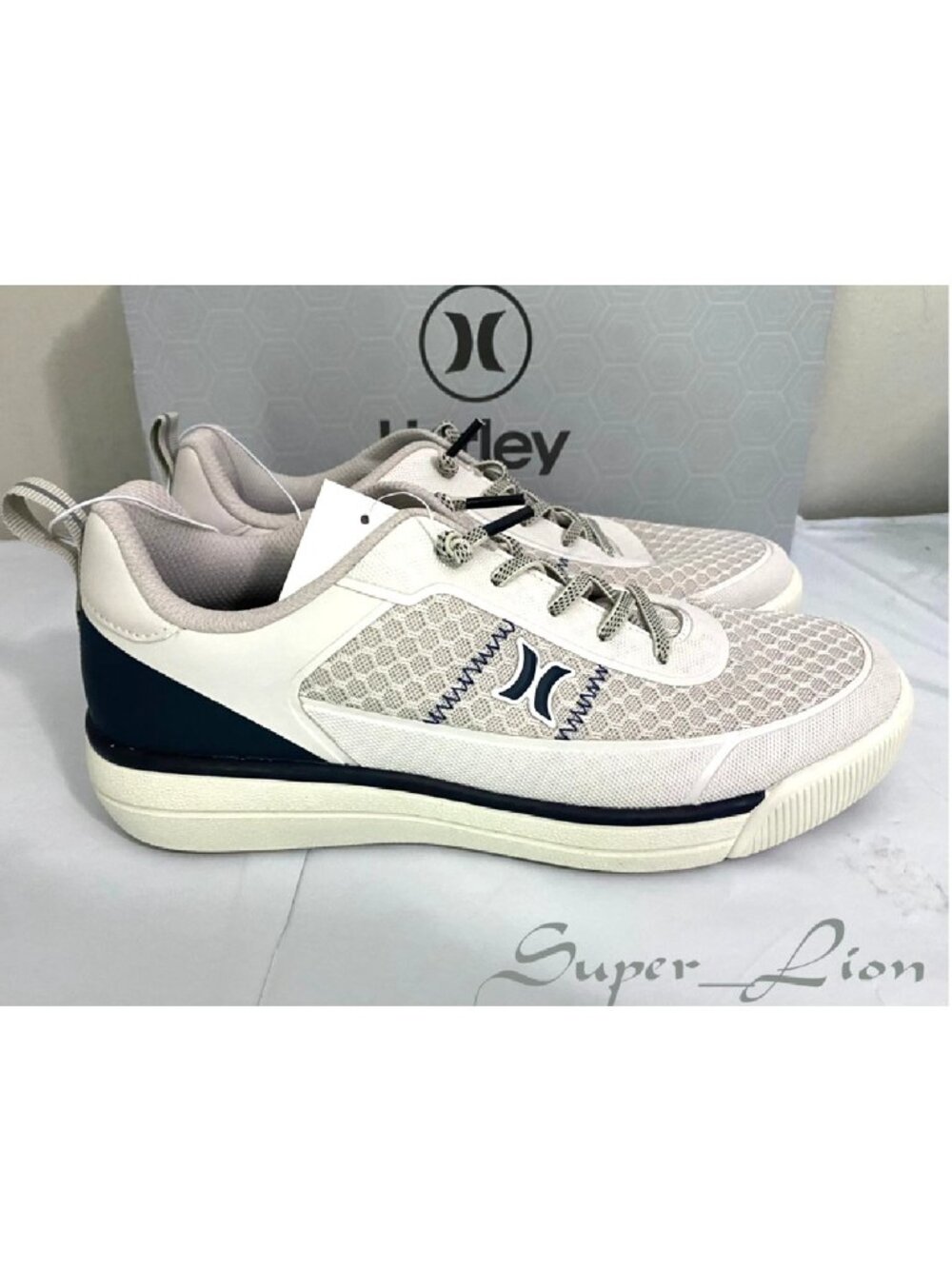NEW Hurley Men's Exeter Causal Lace-Up Sneaker Shoes
